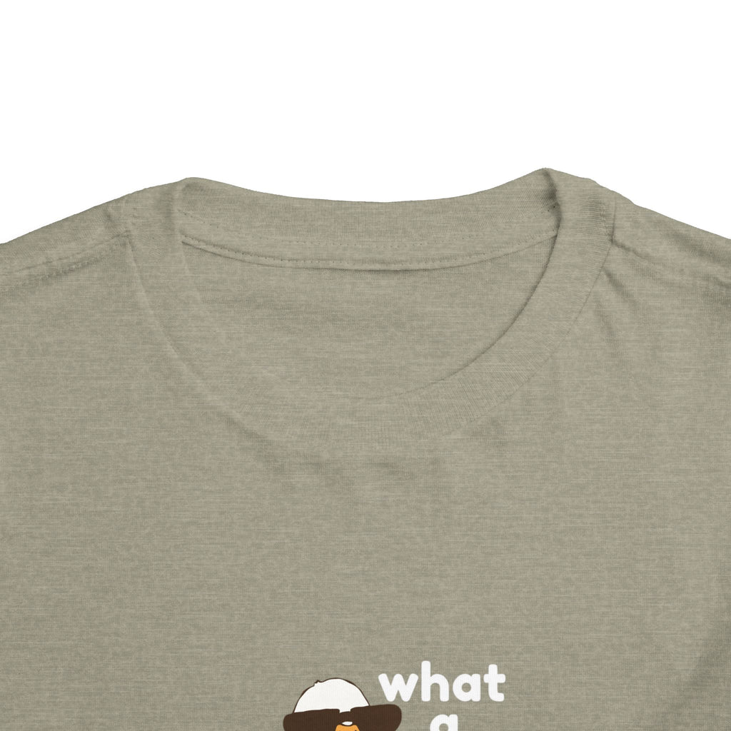 Toddler Tee — 'What a Silly Goose' Cute Goose Graphic Tee for Kids