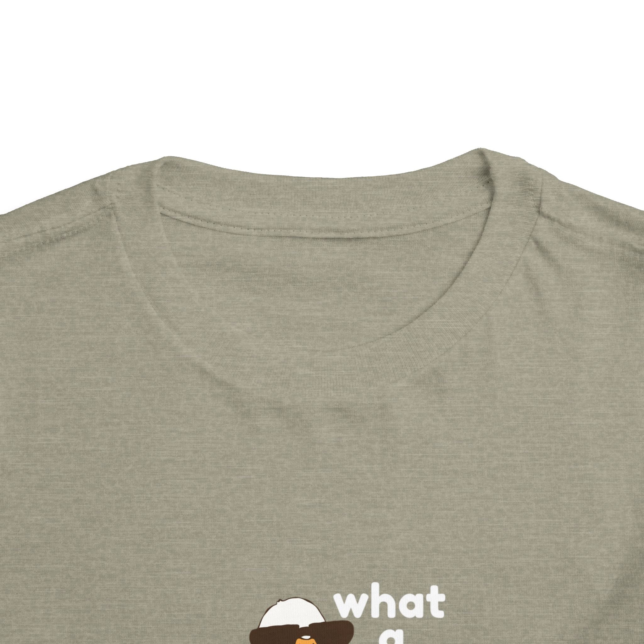 Toddler Tee — 'What a Silly Goose' Cute Goose Graphic Tee for Kids