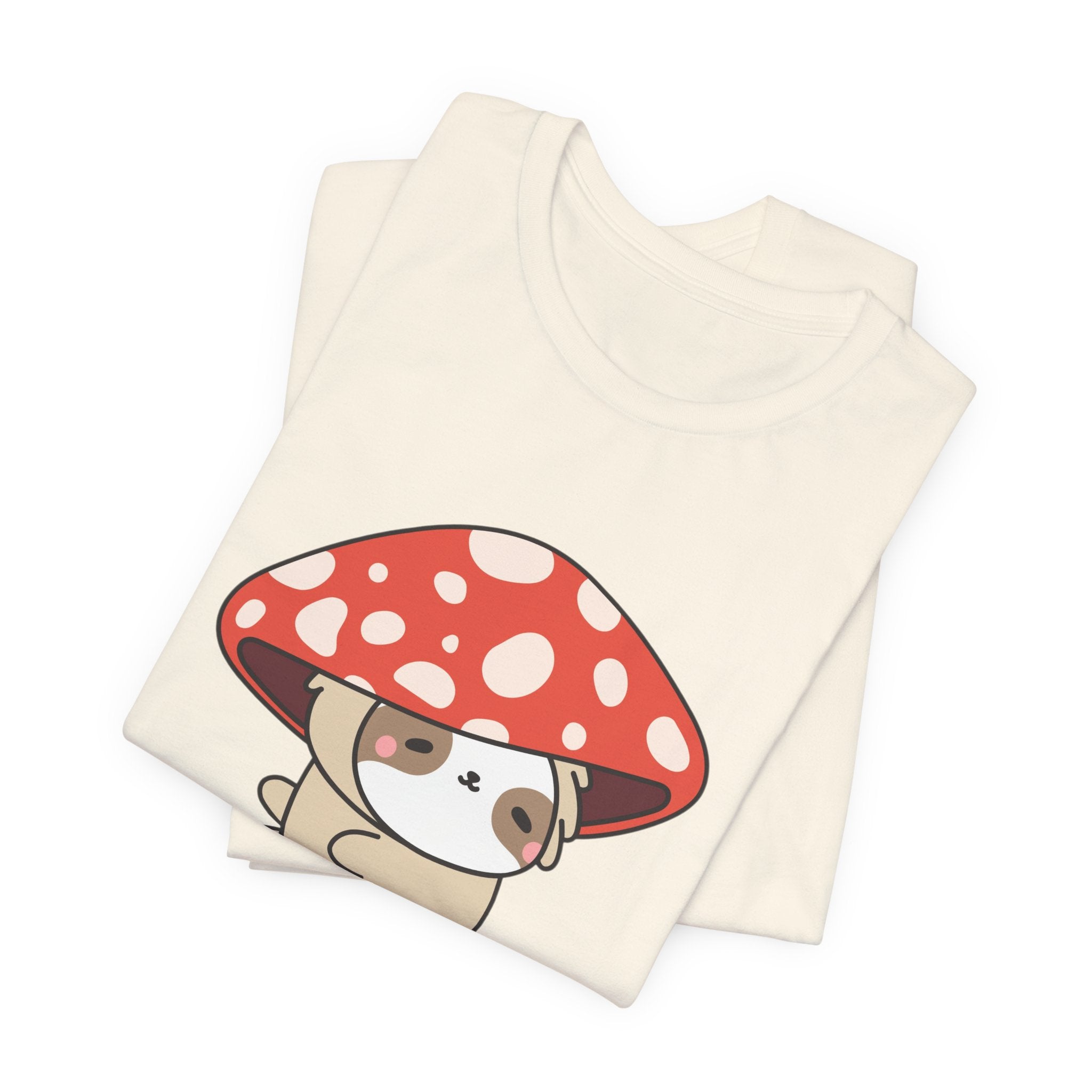 Don't Be Suspicious Mushroom Sloth T-Shirt — Cute Funny Graphic Tee