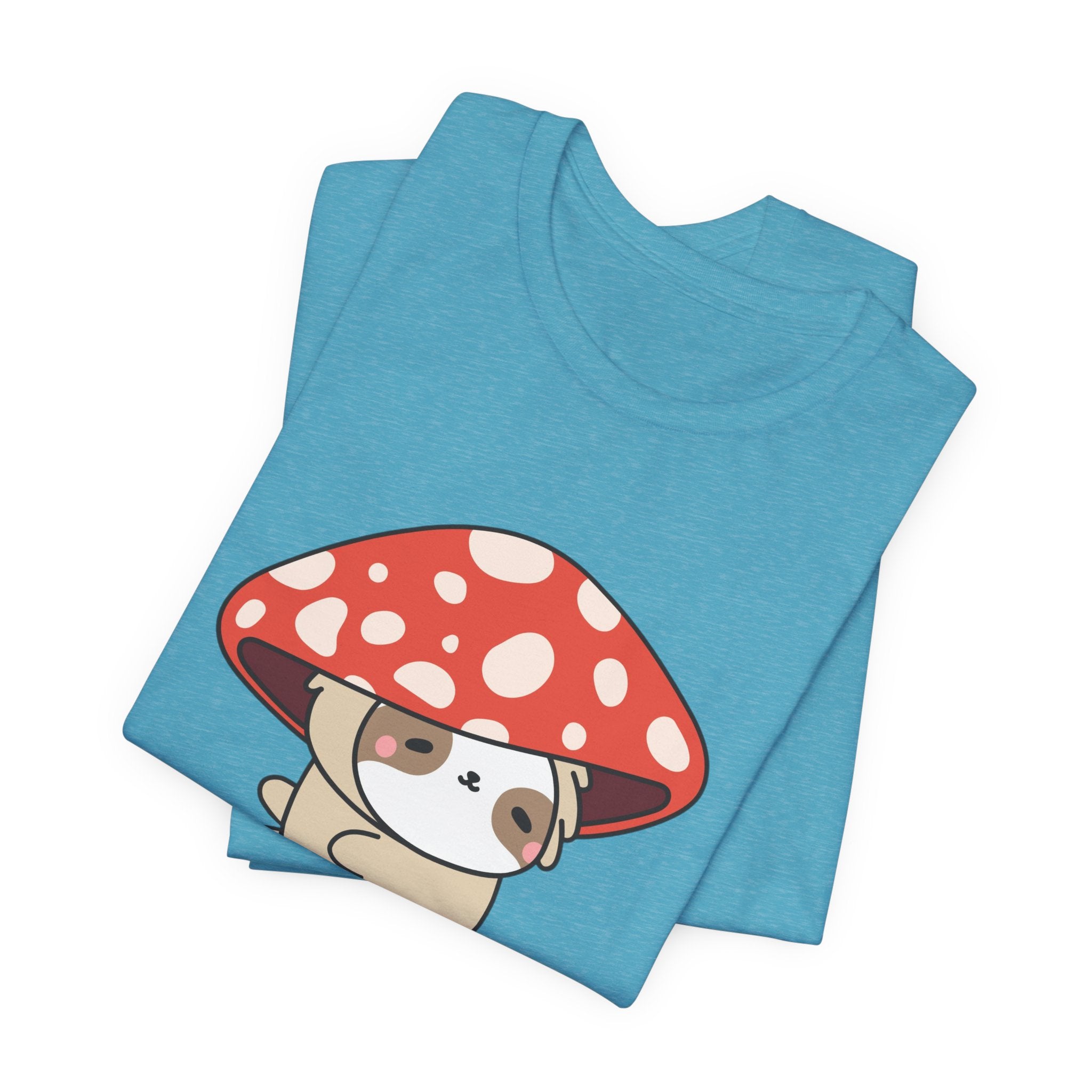 Don't Be Suspicious Mushroom Sloth T-Shirt — Cute Funny Graphic Tee
