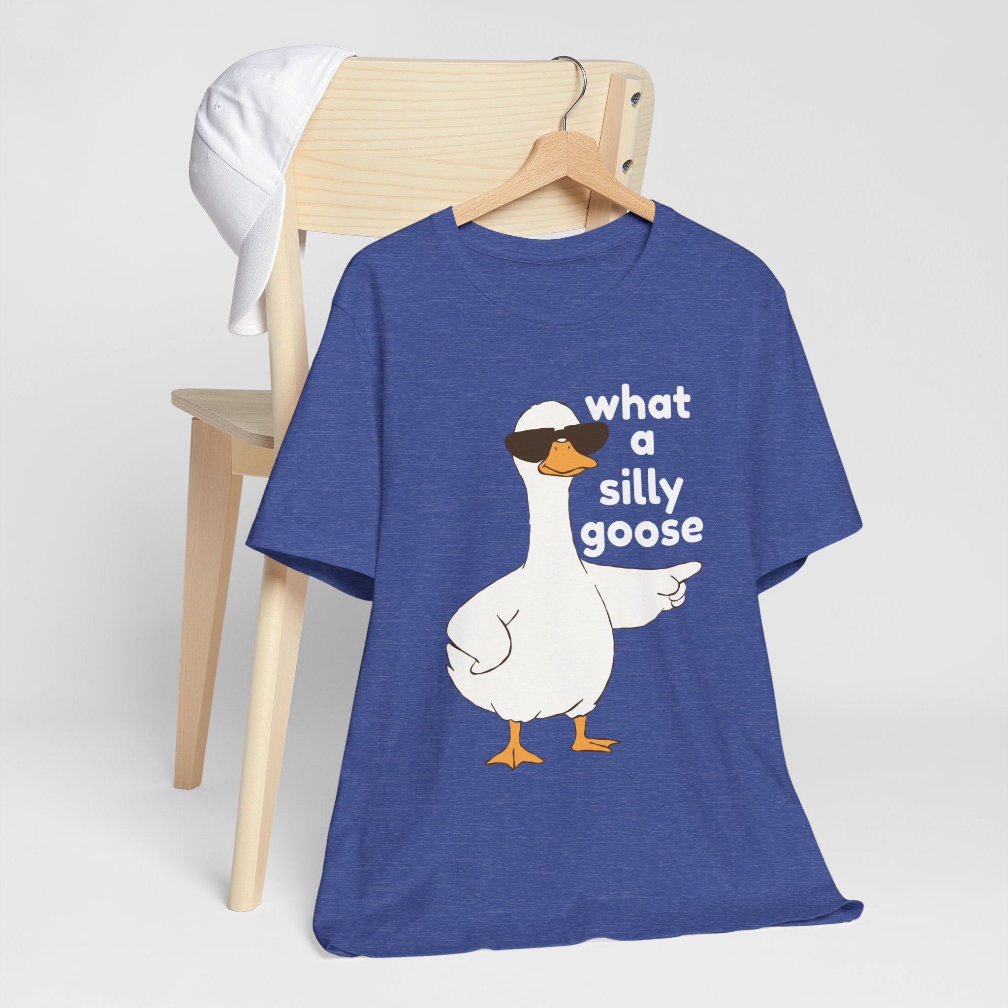 What a Silly Goose T-Shirt — Funny Cartoon Goose Tee for Animal Lovers