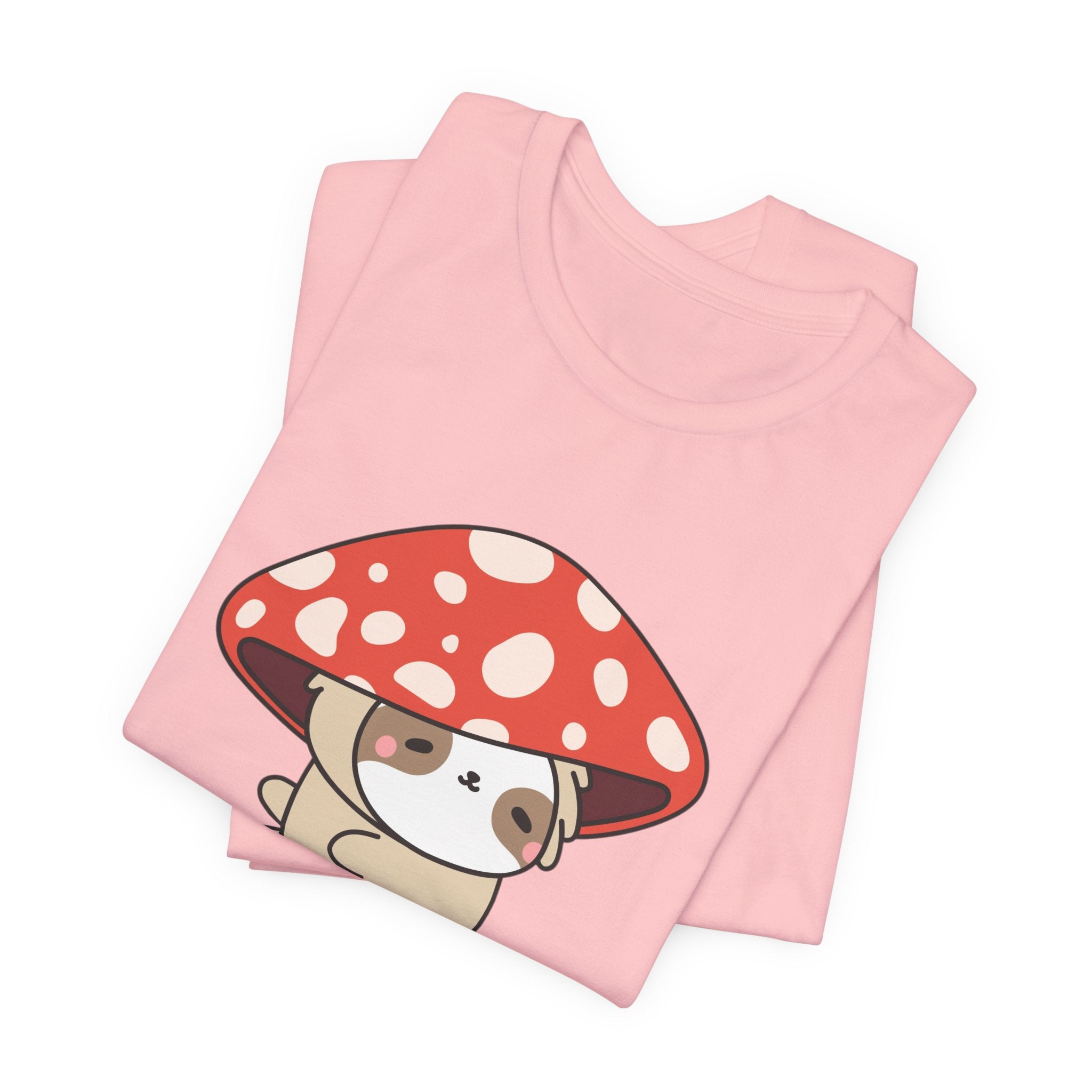 Don't Be Suspicious Mushroom Sloth T-Shirt — Cute Funny Graphic Tee