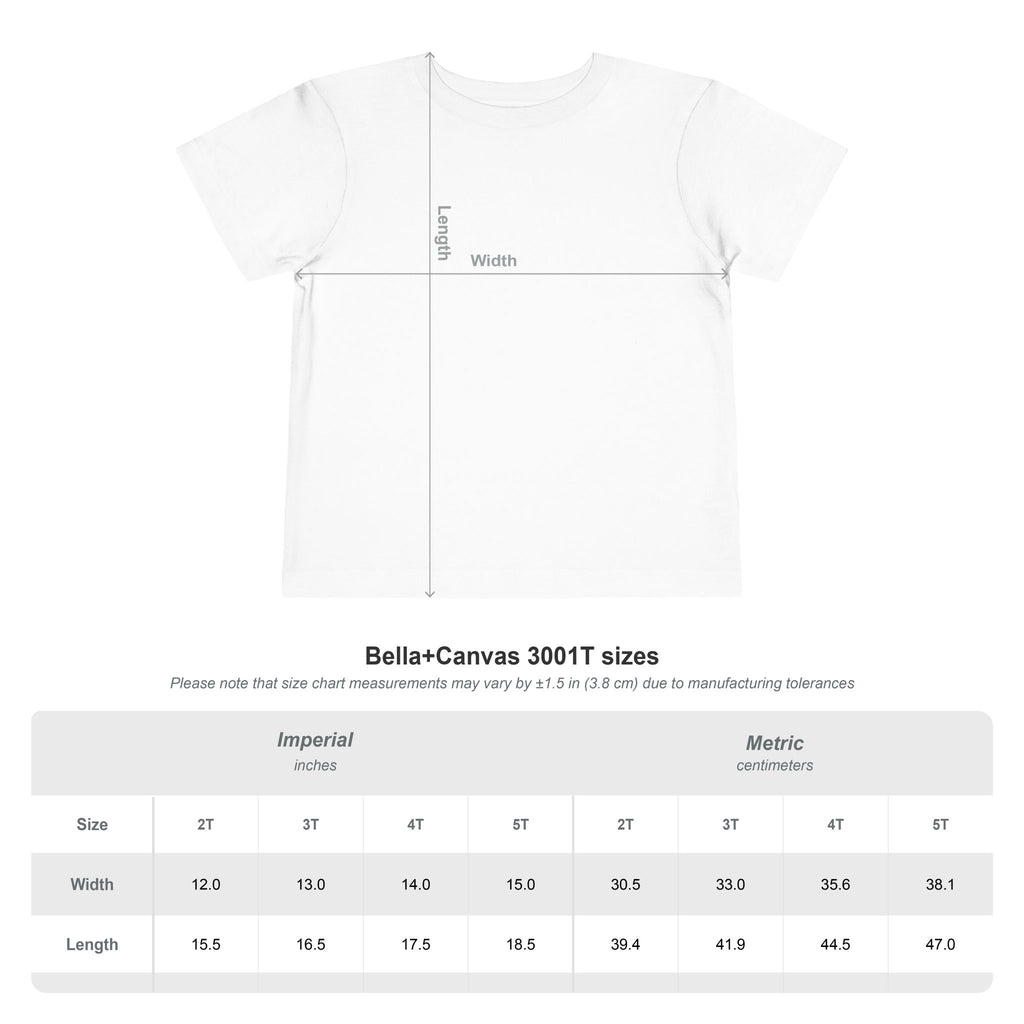 Toddler Tee — "Candy, Candy Canes, Candy Corn & Syrup" Holiday Candy Kids Shirt