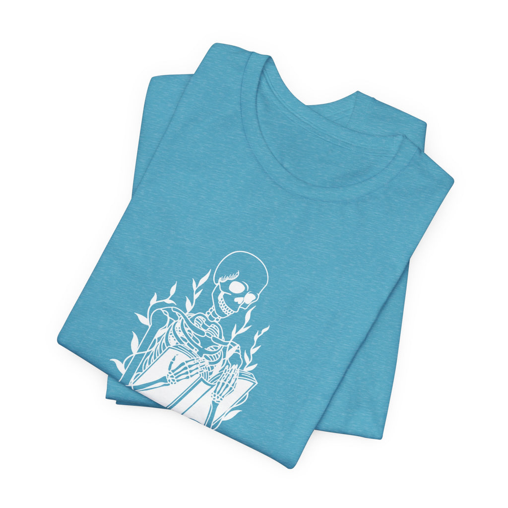 Fiction Lover T‑Shirt — “Be realistic? I prefer fiction” Graphic Tee