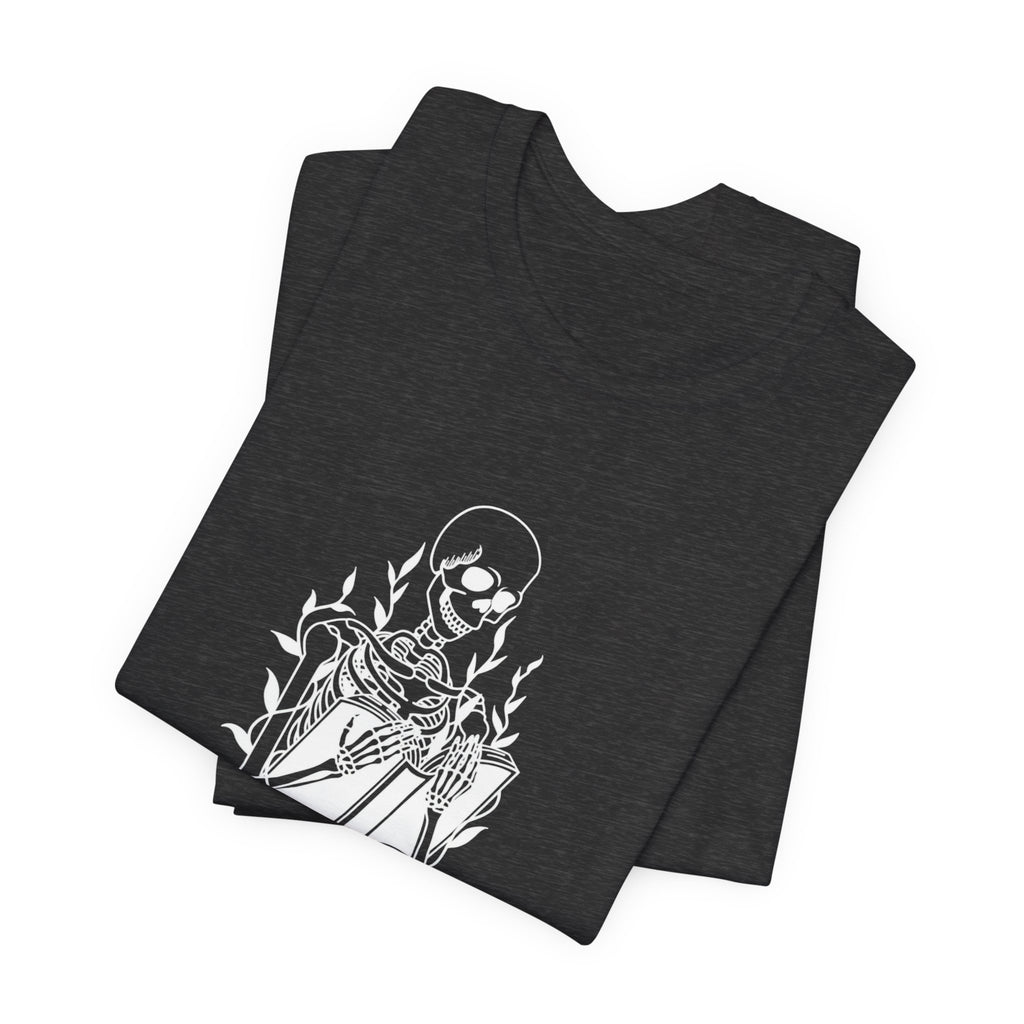Fiction Lover T‑Shirt — “Be realistic? I prefer fiction” Graphic Tee