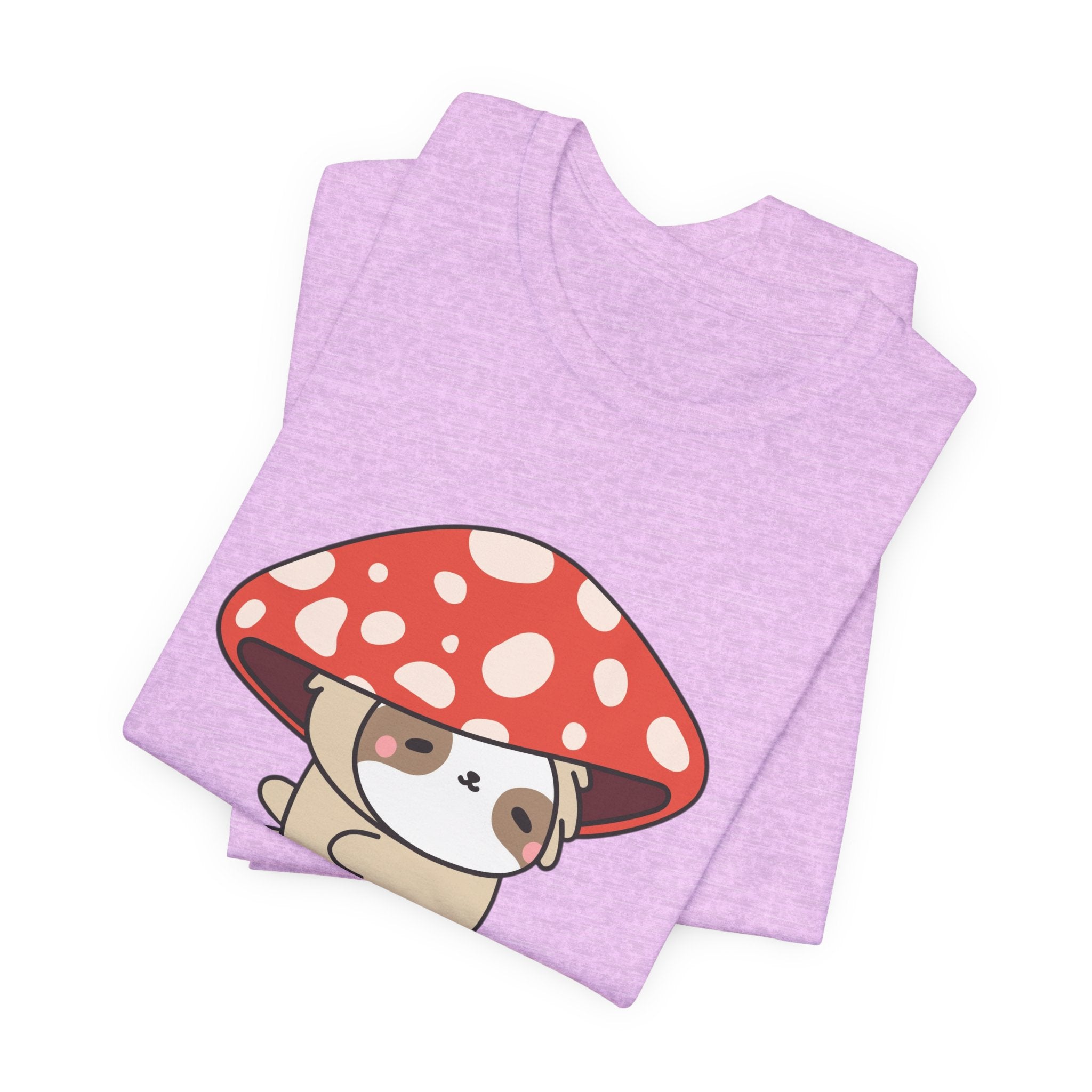 Don't Be Suspicious Mushroom Sloth T-Shirt — Cute Funny Graphic Tee