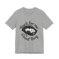 Graphic Tee — "Bark For Me Good Boy" Lip & Teeth Design
