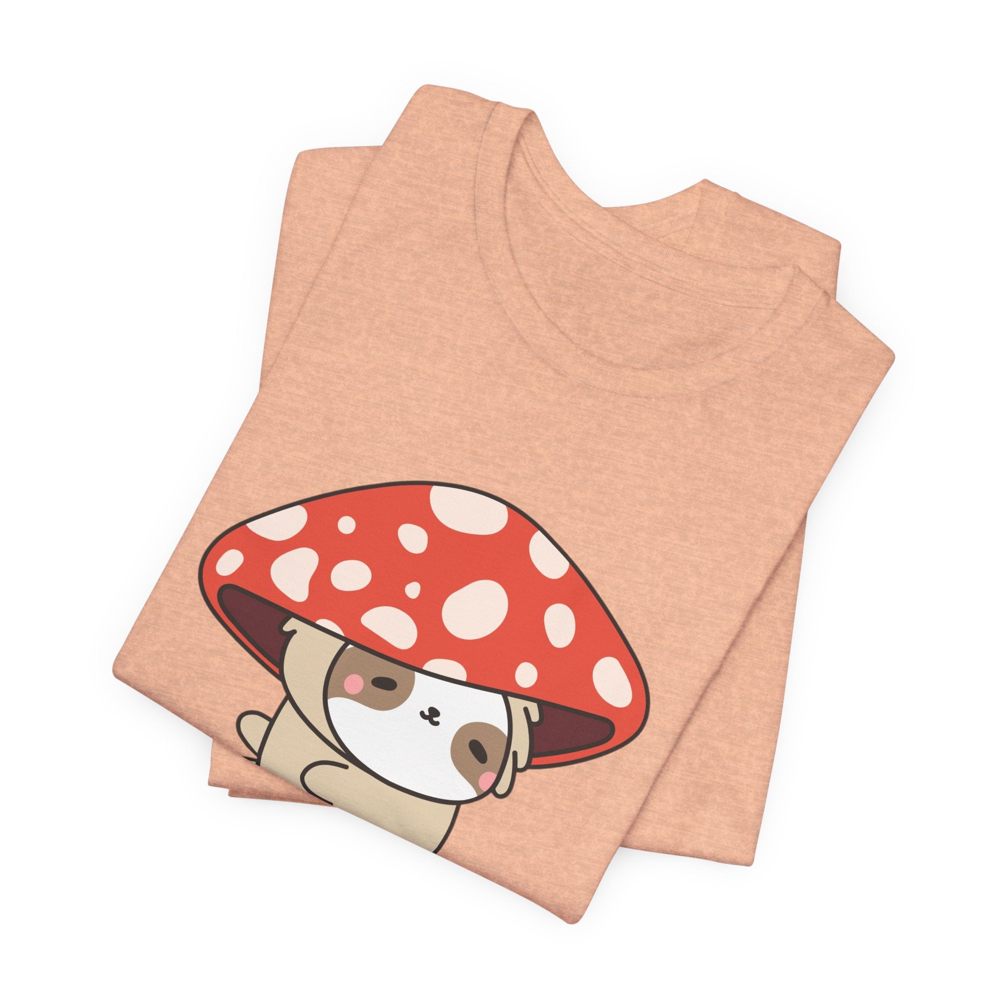 Don't Be Suspicious Mushroom Sloth T-Shirt — Cute Funny Graphic Tee