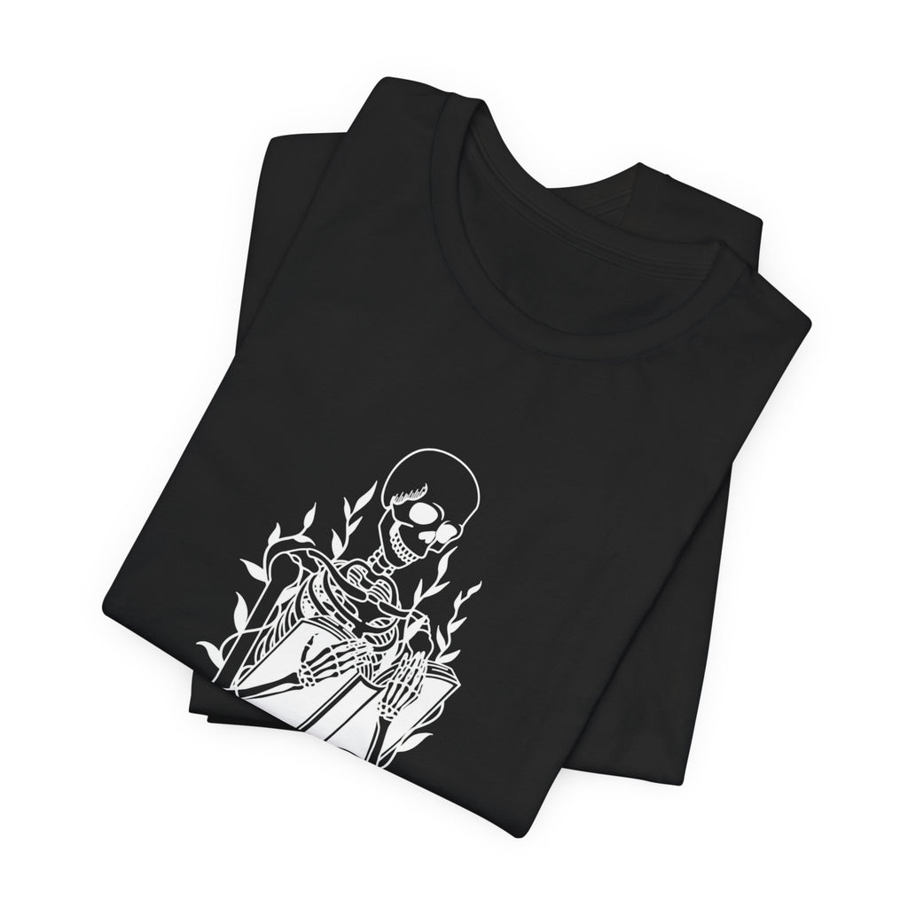 Fiction Lover T‑Shirt — “Be realistic? I prefer fiction” Graphic Tee