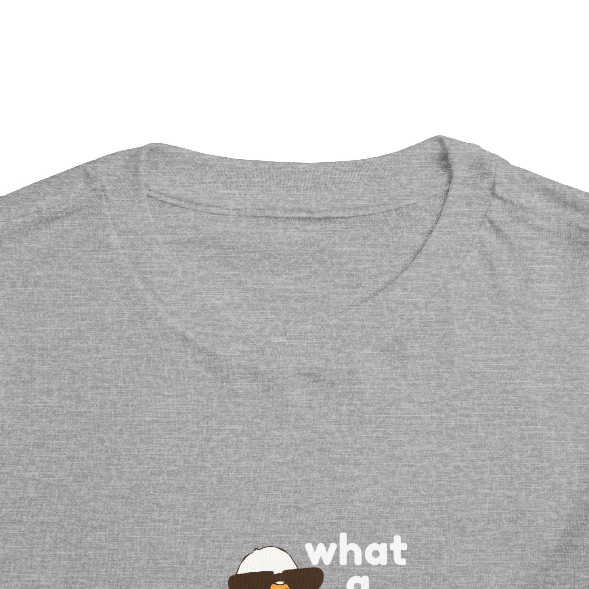 Toddler Tee — 'What a Silly Goose' Cute Goose Graphic Tee for Kids