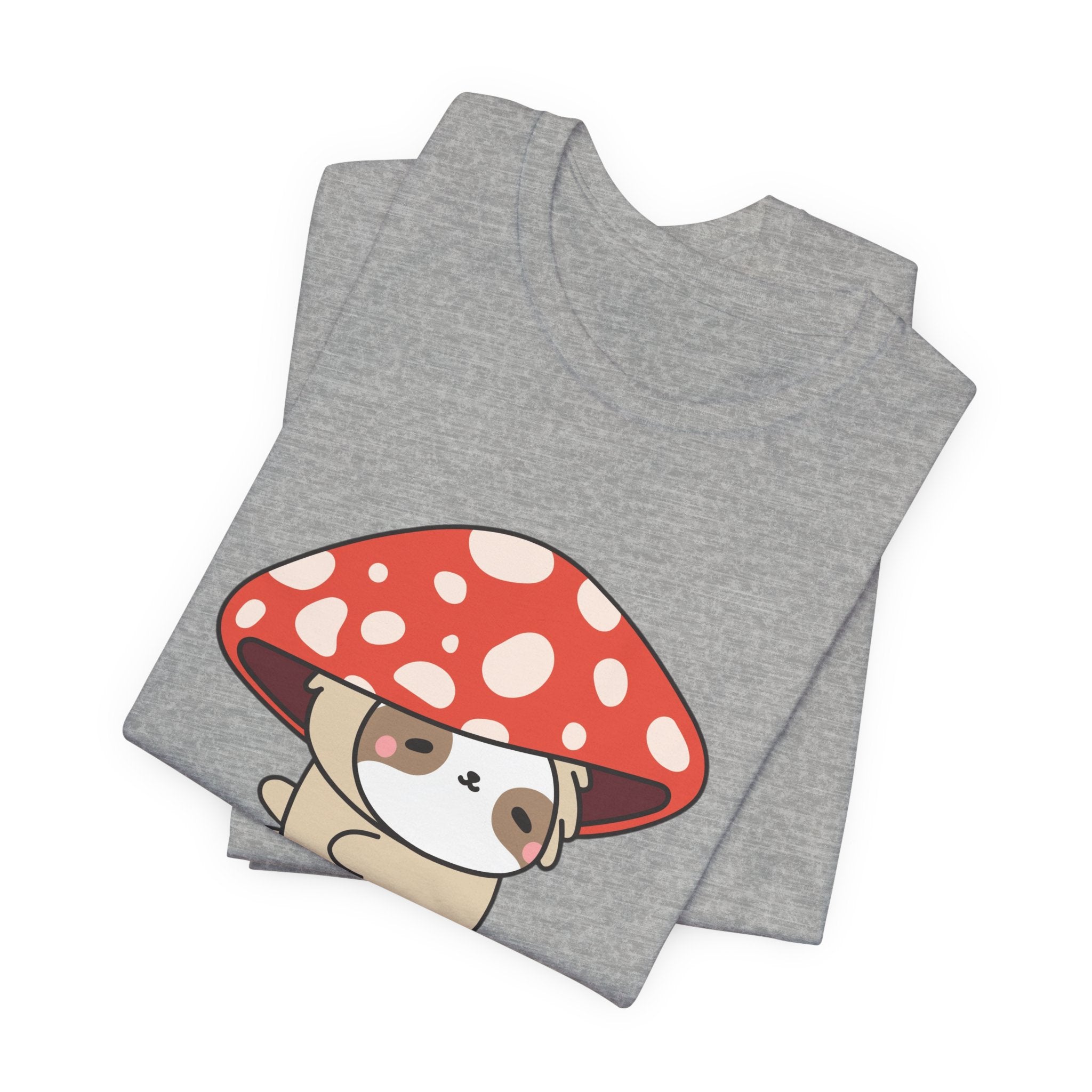 Don't Be Suspicious Mushroom Sloth T-Shirt — Cute Funny Graphic Tee