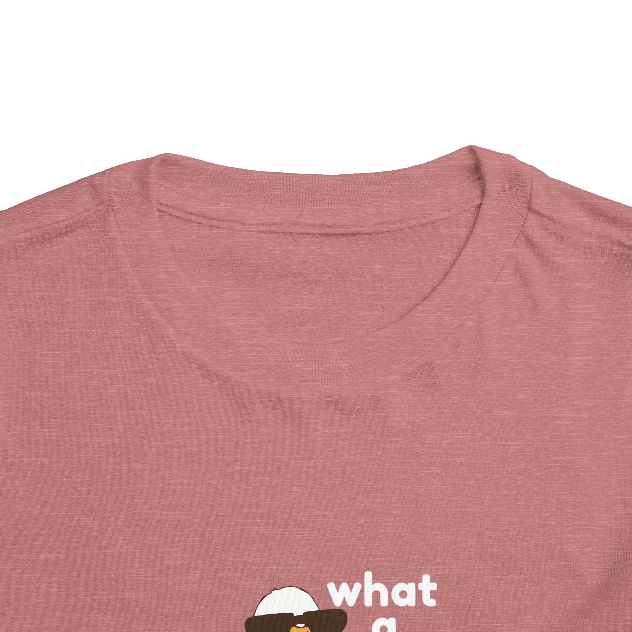 Toddler Tee — 'What a Silly Goose' Cute Goose Graphic Tee for Kids