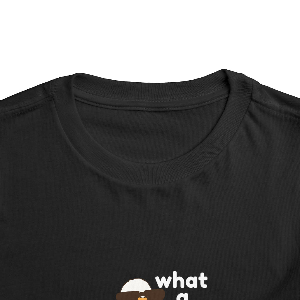 Toddler Tee — 'What a Silly Goose' Cute Goose Graphic Tee for Kids
