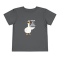 Toddler Tee — 'What a Silly Goose' Cute Goose Graphic Tee for Kids